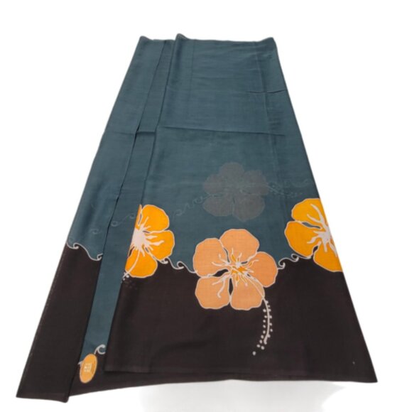 Womens Sarong Cotton Wrap Handpainted Batik Wrapskirt Beach Pareo Beachwear -NEW - Picture 6 of 6